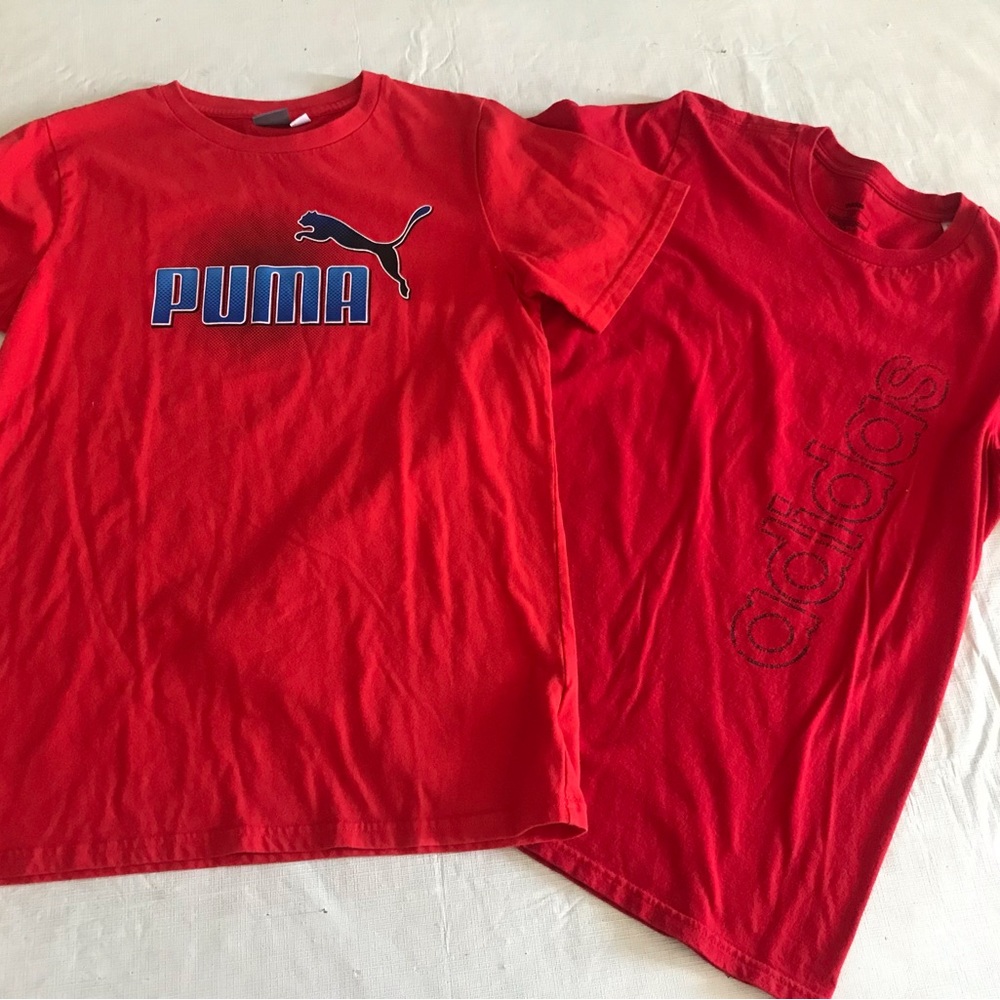Puma & Adidas tee shirts